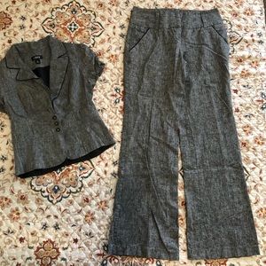 A. Byer Grey Pant suit